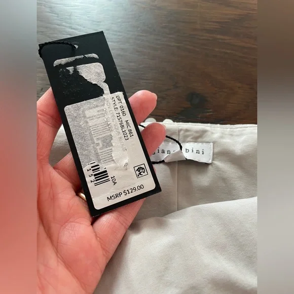 NWT Gianna Bini Silver Sequin Cropped Spaghetti Strap Top - Picture 5 of 5